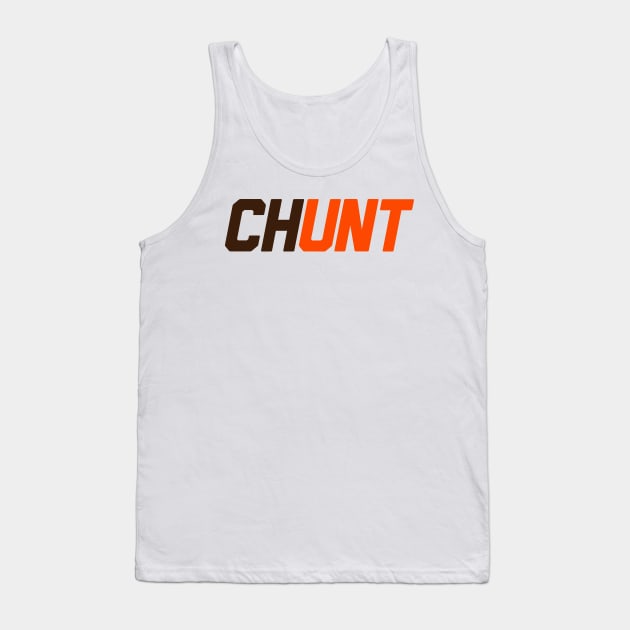 CHUNT - Nick Chubb and Kareem Hunt Tank Top by mbloomstine